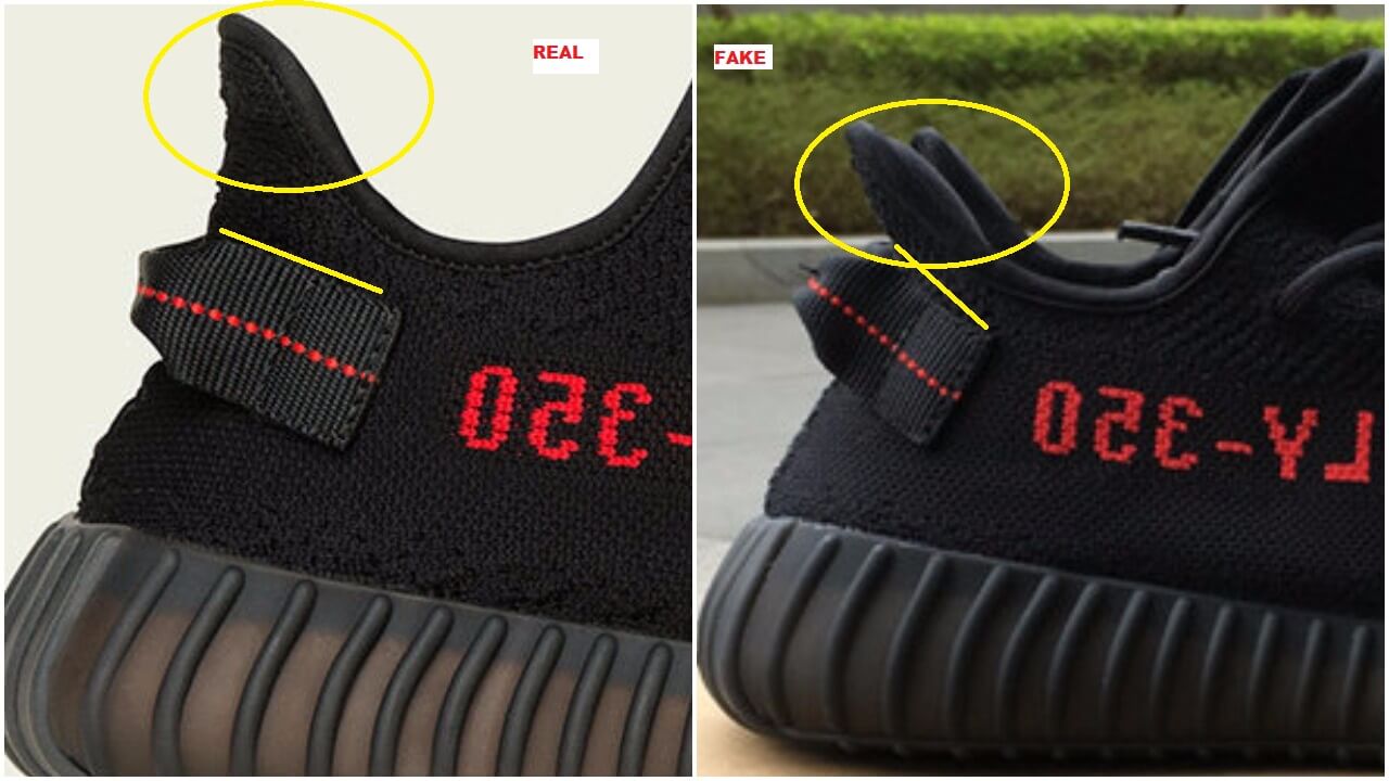 REAL YEEZY 350 BOOST V2 'BRED' Vs. THE 'best' FAKE