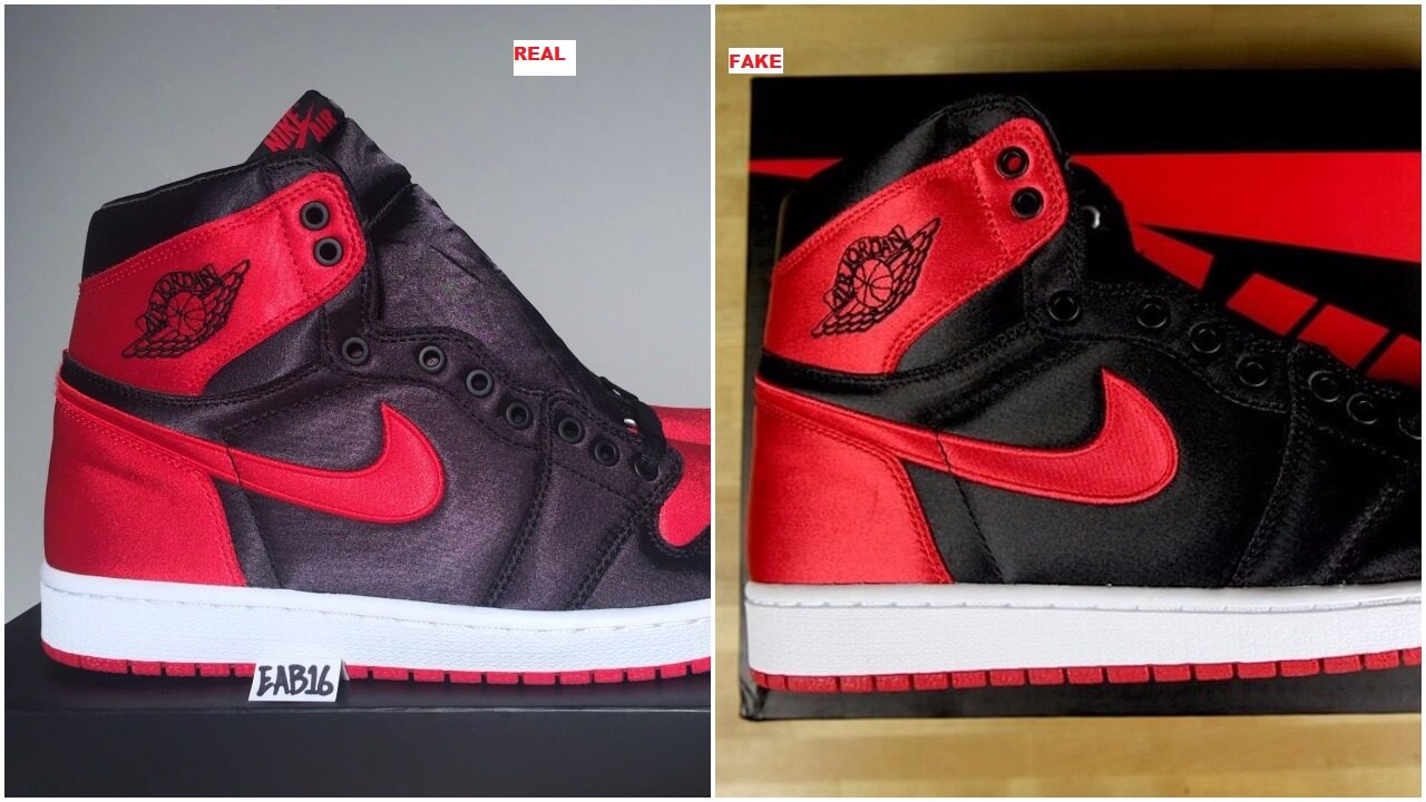 Can Any Flaws Between The Real And Air Jordan 1 – ARCH-USA