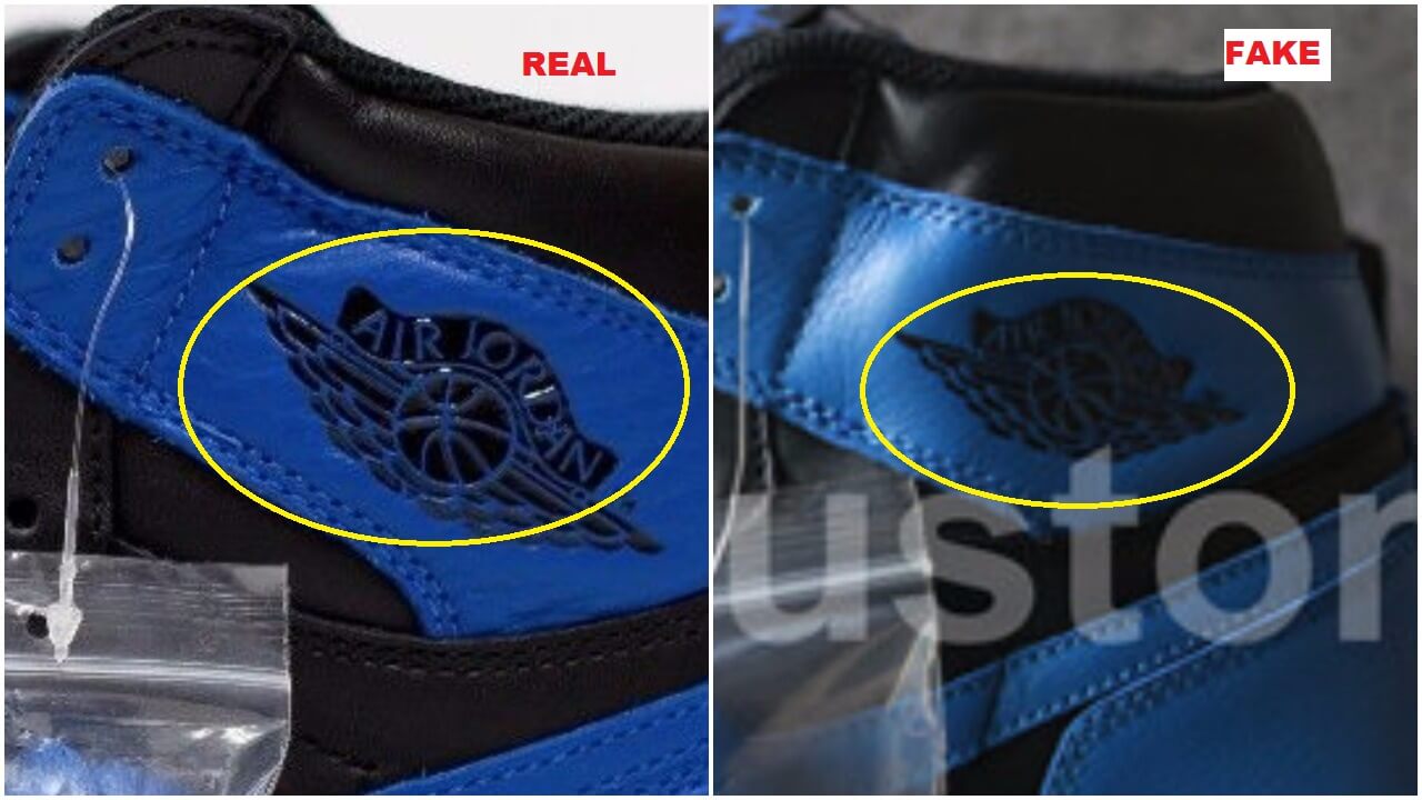 royal toe fake vs real