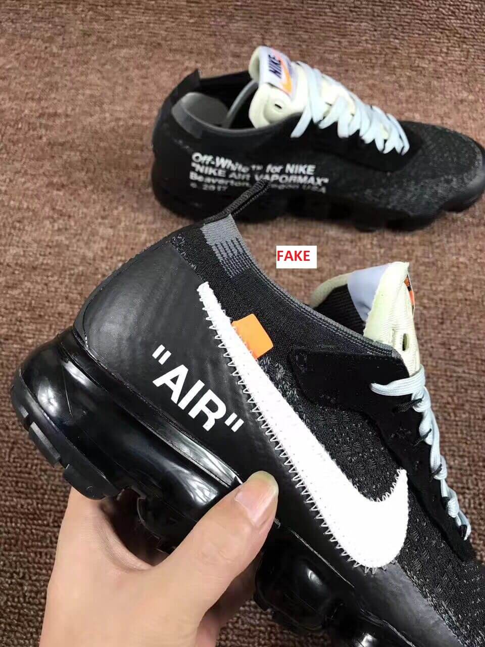 Scary Good Fake Off White Nike Vapormax Sneakers Are On Market ARCH-USA