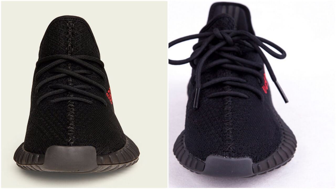 Watch Out For The Fake Adidas Yeezy Boost 350 V2 Black Red CP9652 – ARCH-USA