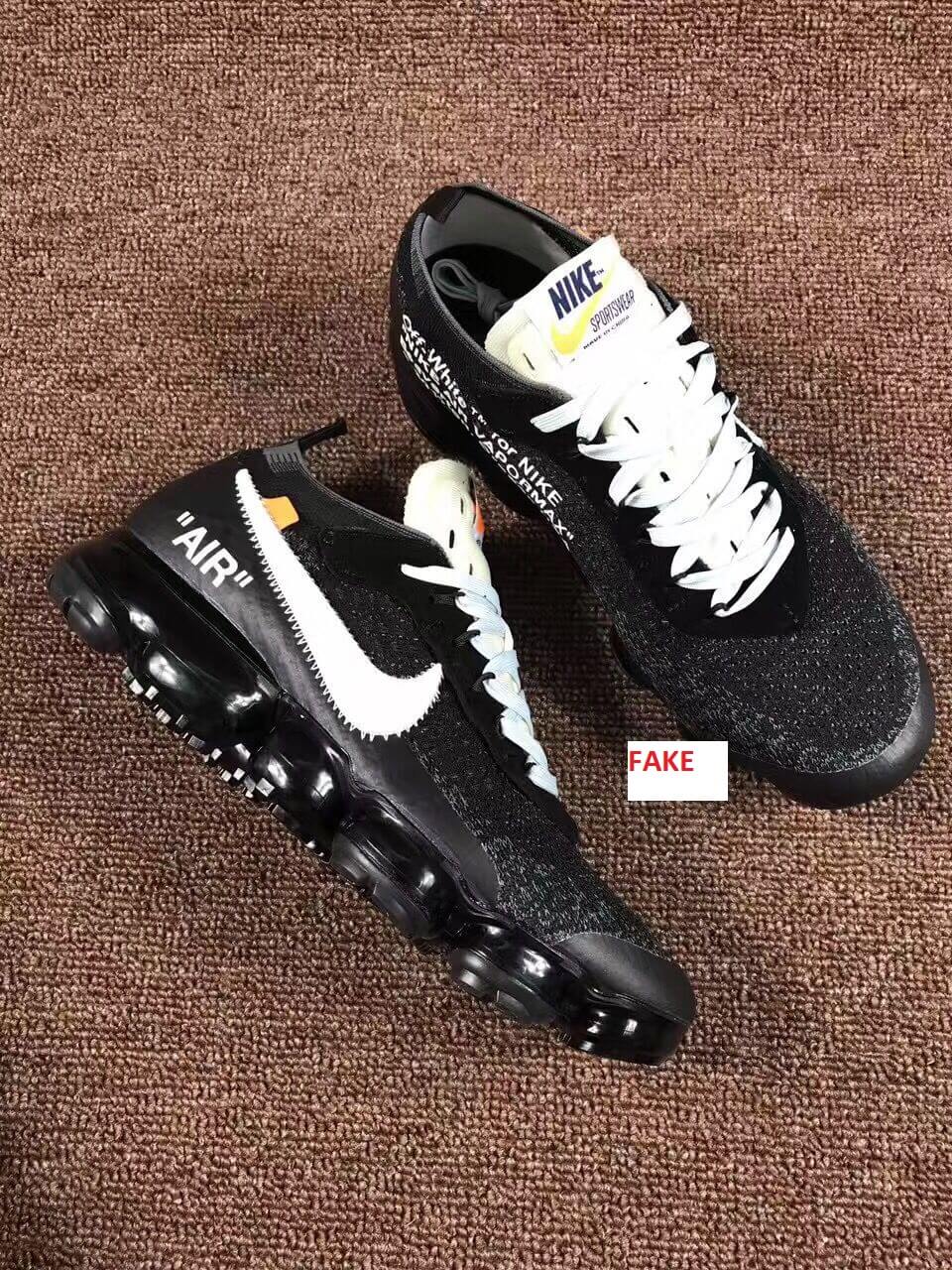 Scary Good Fake Off White Nike Air Vapormax Sneakers Are On The Market ...
